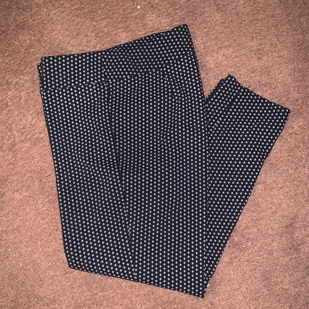 “Just Be...” - Black Patterned Pants